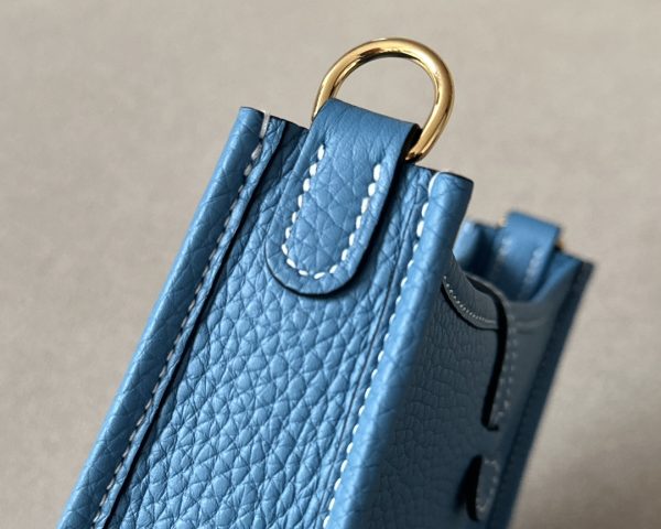 Evelyne TPM Clemence D2 New Blue Jean Gold Hardware - Image 8
