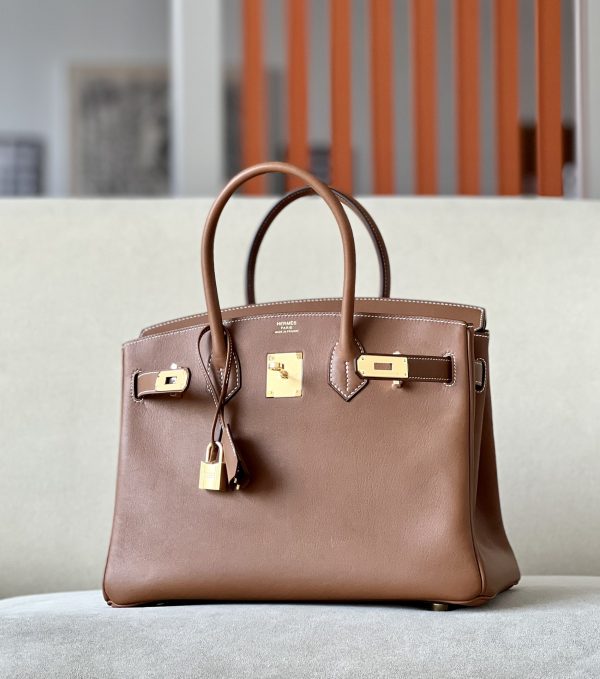 Birkin 30 Swift Gold 37 Gold Hardware - Image 2