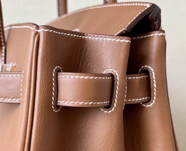 Birkin 30 Swift Gold 37 Gold Hardware - Image 4
