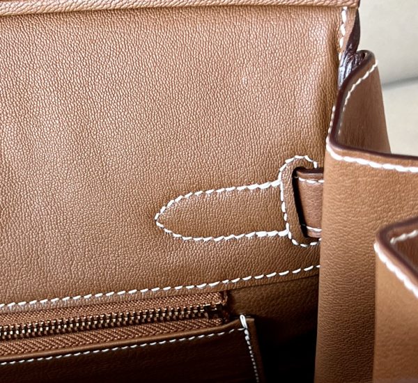 Birkin 30 Swift Gold 37 Gold Hardware - Image 5