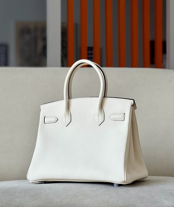 Birkin 30 Swift Nata I2 Palladium Hardware - Image 3