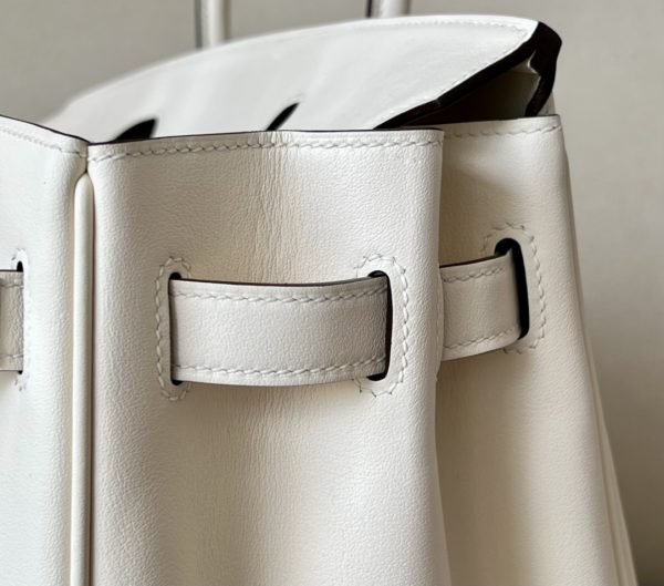 Birkin 30 Swift Nata I2 Palladium Hardware - Image 4