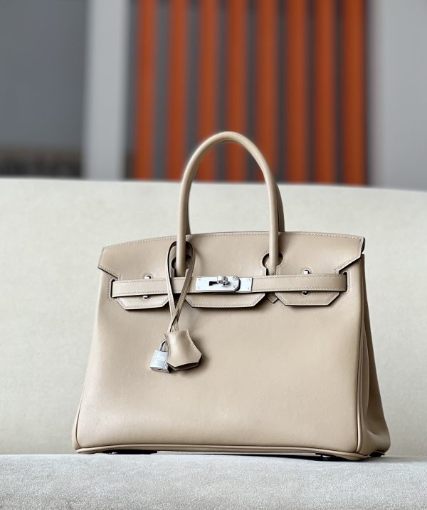 Birkin 30 Swift Trench S2 Palladium Hardware