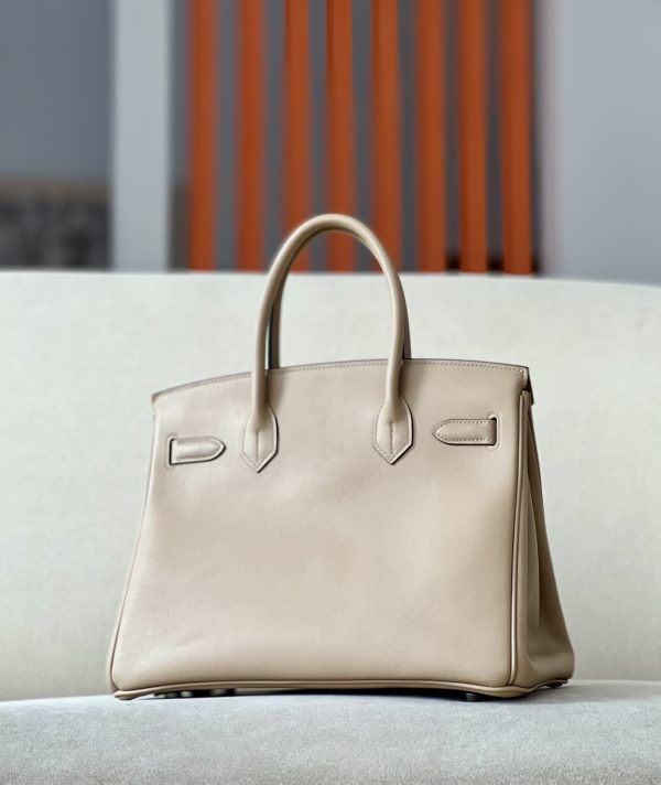 Birkin 30 Swift Trench S2 Palladium Hardware - Image 3