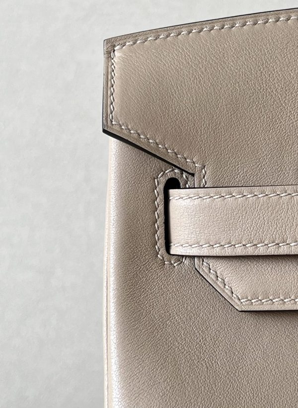 Birkin 30 Swift Trench S2 Palladium Hardware - Image 5