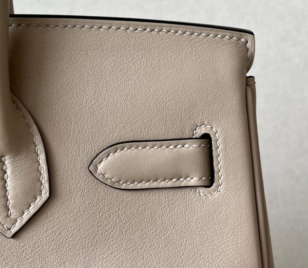 Birkin 30 Swift Trench S2 Palladium Hardware - Image 6