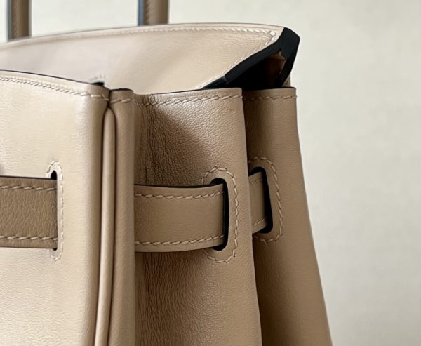 Birkin 30 Swift Trench S2 Palladium Hardware - Image 7