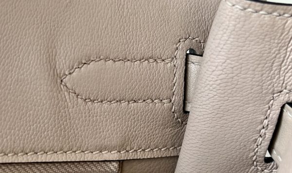 Birkin 30 Swift Trench S2 Palladium Hardware - Image 8