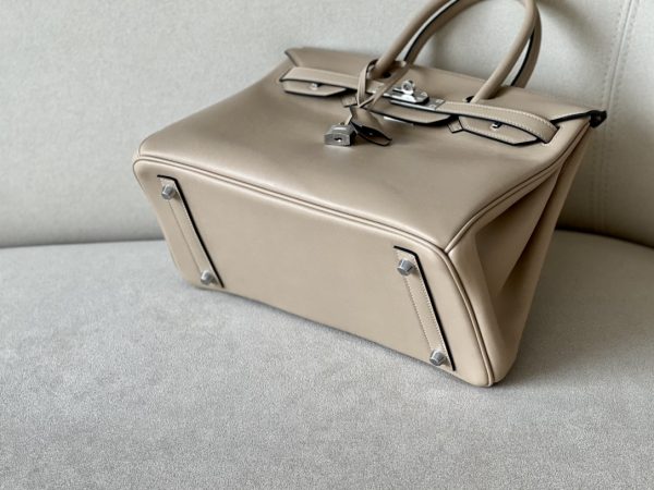 Birkin 30 Swift Trench S2 Palladium Hardware - Image 9