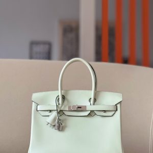 Birkin 30 Swift Vert Fizz 0S Palladium Hardware
