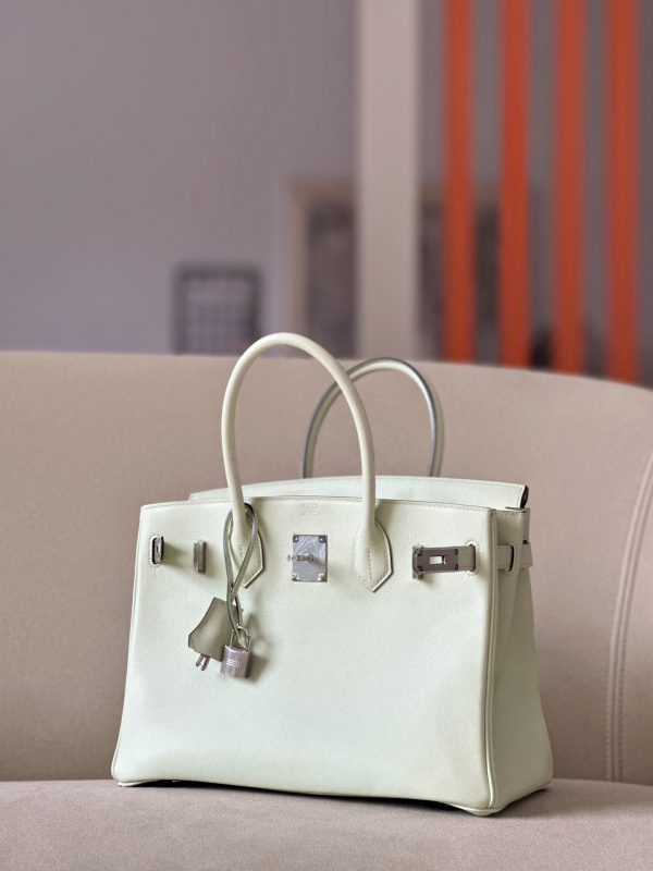 Birkin 30 Swift Vert Fizz 0S Palladium Hardware - Image 3