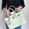 Birkin 30 Swift Vert Fizz 0S Palladium Hardware - Image 6
