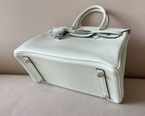 Birkin 30 Swift Vert Fizz 0S Palladium Hardware - Image 12
