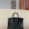 Birkin 25 Swift Noir 89 Gold Hardware - Image 3