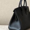 Birkin 25 Swift Noir 89 Gold Hardware - Image 4