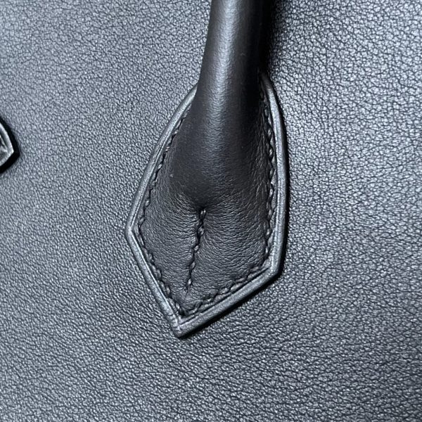 Birkin 25 Swift Noir 89 Gold Hardware - Image 8