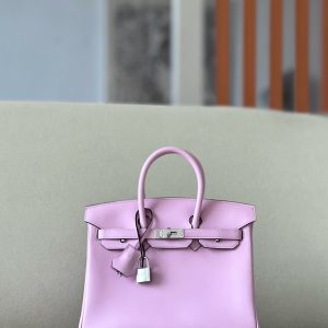 Birkin 25 Swift Mauve Sylvestre X9 Palladium Hardware