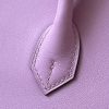 Birkin 25 Swift Mauve Sylvestre X9 Palladium Hardware - Image 6