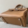 Birkin 25 Swift Biscuit 4B Palladium Hardware - Image 7