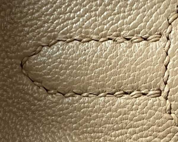 Birkin 25 Swift Biscuit 4B Palladium Hardware - Image 9