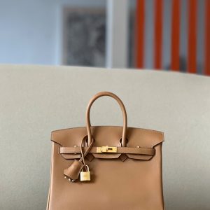 Birkin 25 Swift Chai 0M Gold Hardware