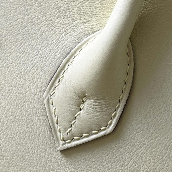 Birkin 25 Swift Jaune Poussin 1Z Palladium Hardware - Image 9
