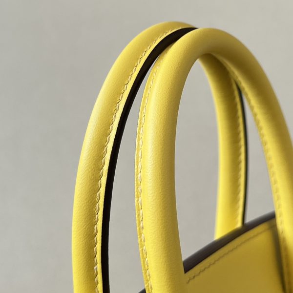 Birkin 25 Swift Jaune De Naples 9O Gold Hardware - Image 8