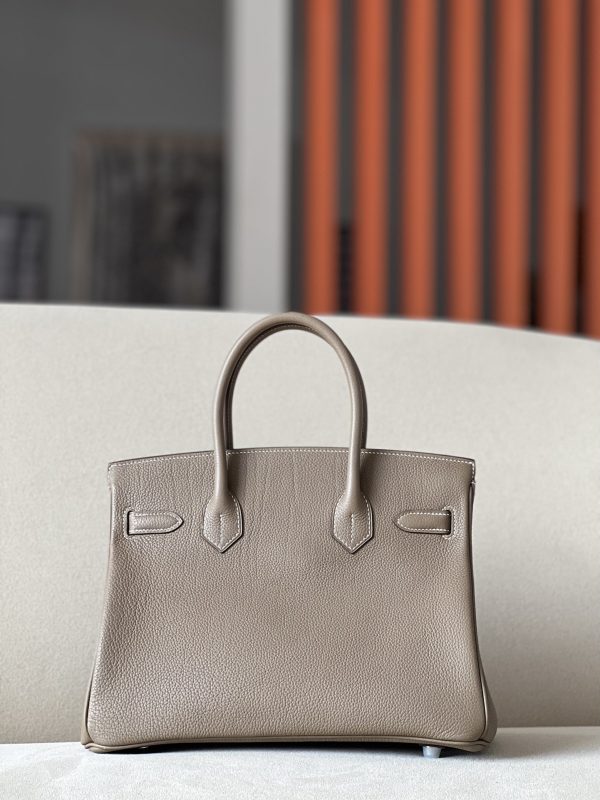 Birkin 30 Togo Etoupe(18) Palladium Hardware - Image 3