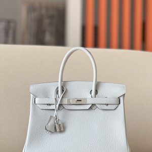 Birkin 30 Togo Bleu Brume(T0) Palladium Hardware
