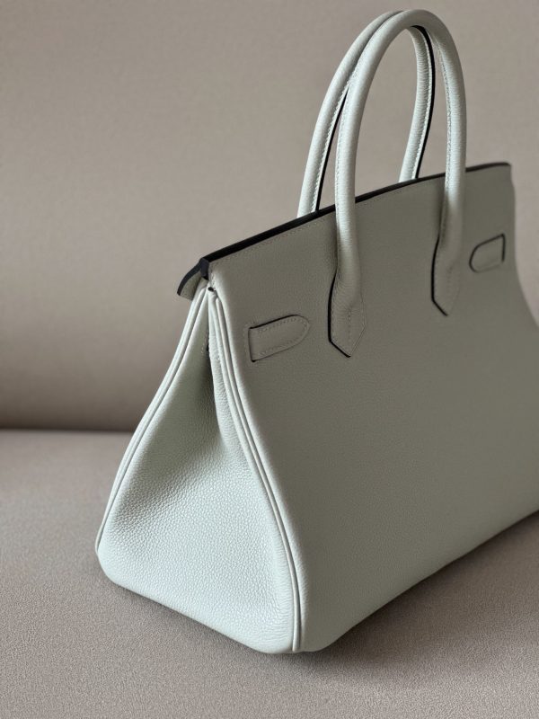 Birkin 30 Togo Cris Neve(0W) Palladium Hardware - Image 9