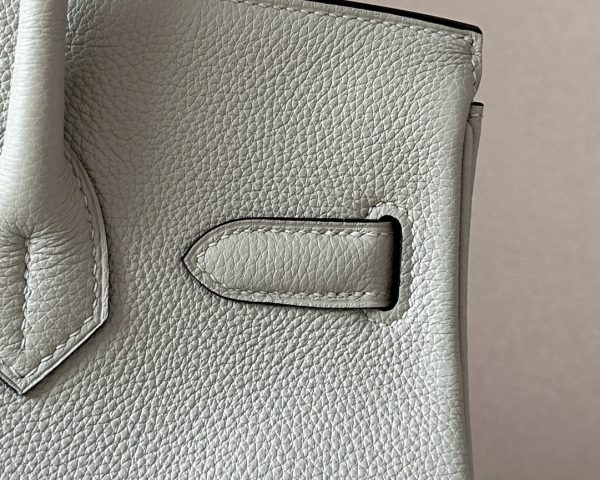 Birkin 30 Togo Cris Neve(0W) Palladium Hardware - Image 6