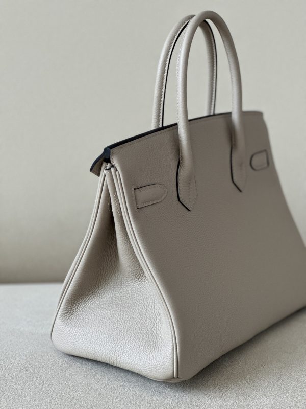 Birkin 30 Togo Gris Tourterelle(81) Rose Gold Hardware - Image 8