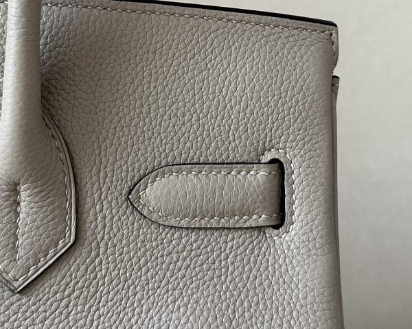 Birkin 30 Togo Gris Tourterelle(81) Rose Gold Hardware - Image 4