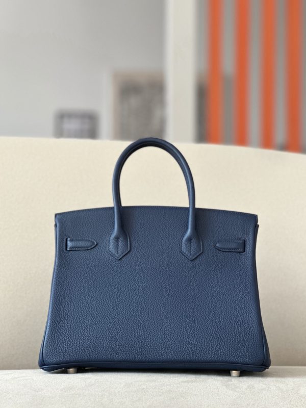 Birkin 30 Togo Blue Saphir (73) Gold Hardware - Image 11