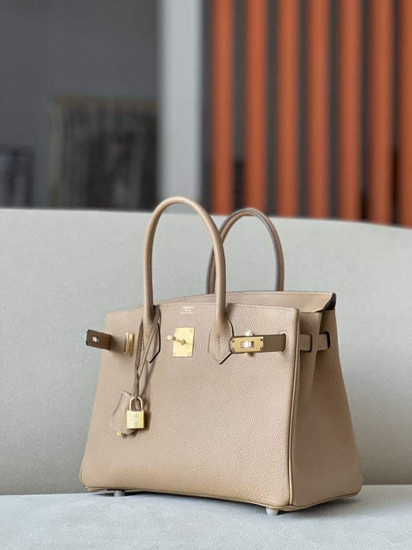 Birkin 30 Togo Chai(0M) Gold Hardware - Image 10