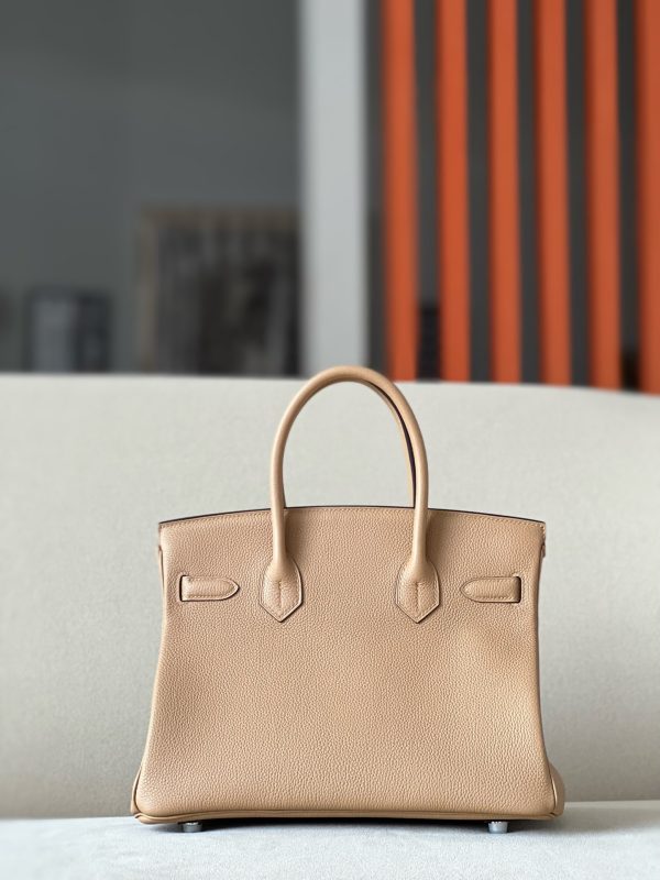 Birkin 30 Togo Chai(0M) Palladium Hardware - Image 2