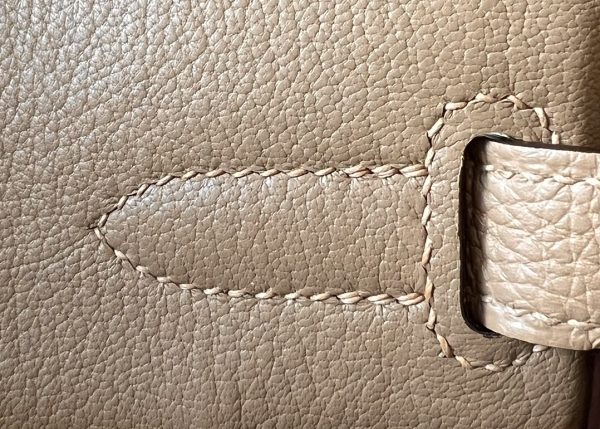 Birkin 30 Togo Chai(0M) Palladium Hardware - Image 6