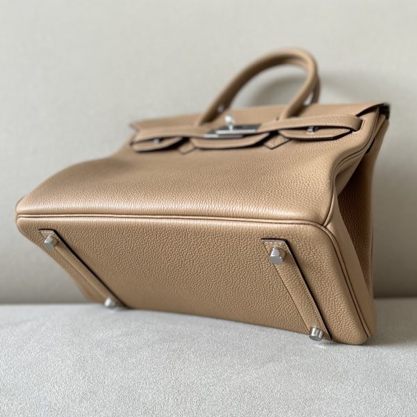 Birkin 30 Togo Chai(0M) Palladium Hardware - Image 8