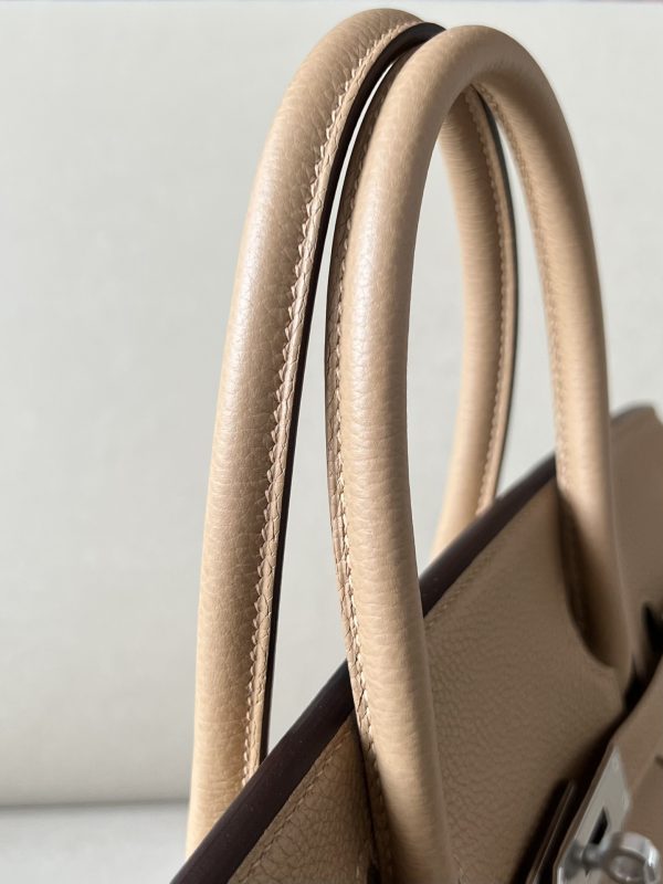 Birkin 30 Togo Chai(0M) Palladium Hardware - Image 9