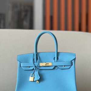 Birkin 30 Togo Bleu du Nord (P3) Gold Hardware