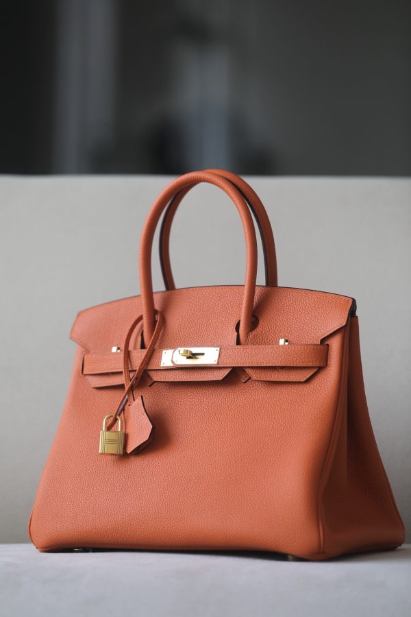 Birkin 30 Togo Orange (93) Gold Hardware
