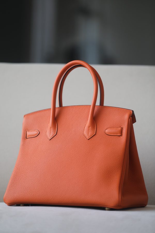 Birkin 30 Togo Orange (93) Gold Hardware - Image 2