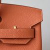 Birkin 30 Togo Orange (93) Gold Hardware - Image 6