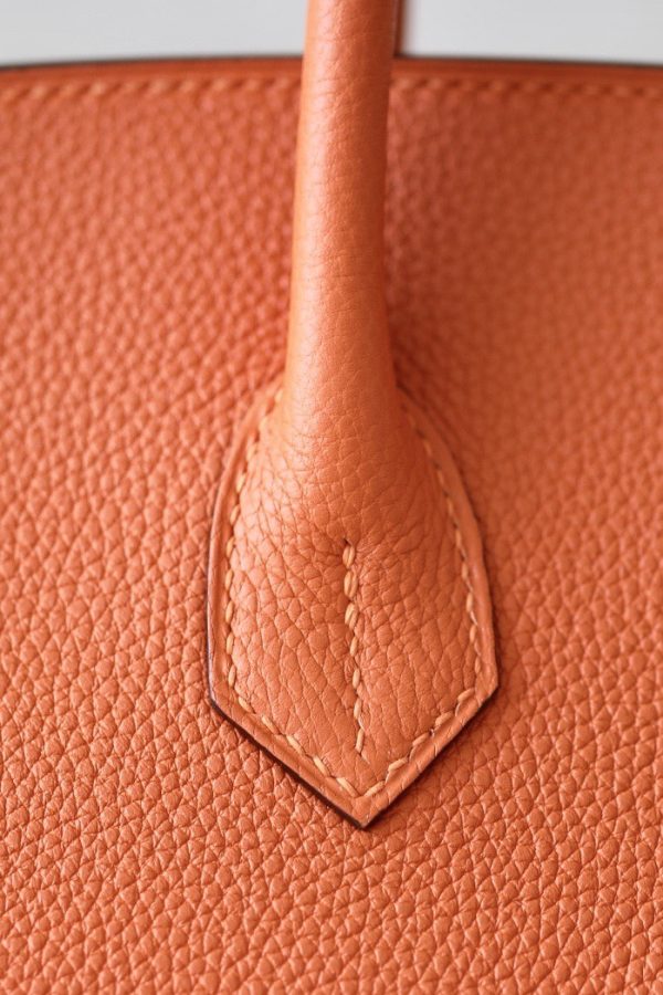 Birkin 30 Togo Orange (93) Gold Hardware - Image 5