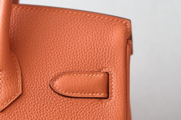 Birkin 30 Togo Orange (93) Gold Hardware - Image 4