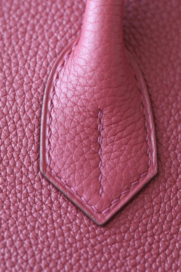 Birkin 30 Togo Rouge Grenade (K1) Palladium Hardware - Image 7