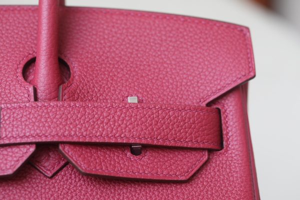 Birkin 30 Togo Rouge Grenade (K1) Palladium Hardware - Image 2
