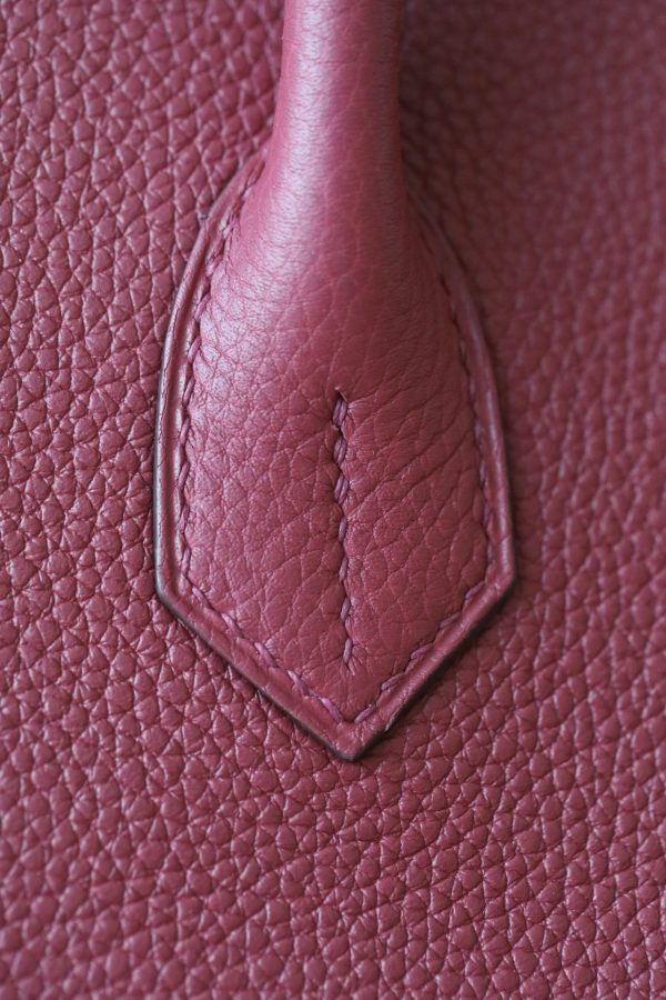 Birkin 30 Togo Rouge Grenade (K1) Gold Hardware - Image 6
