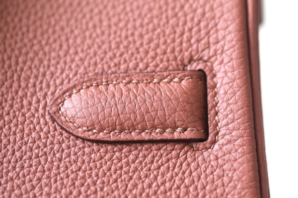Birkin 30 Togo Sienne(4E) Palladium Hardware - Image 7