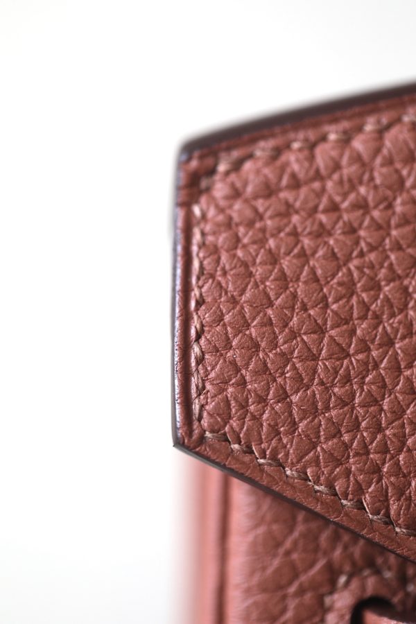 Birkin 30 Togo Sienne(4E) Palladium Hardware - Image 5